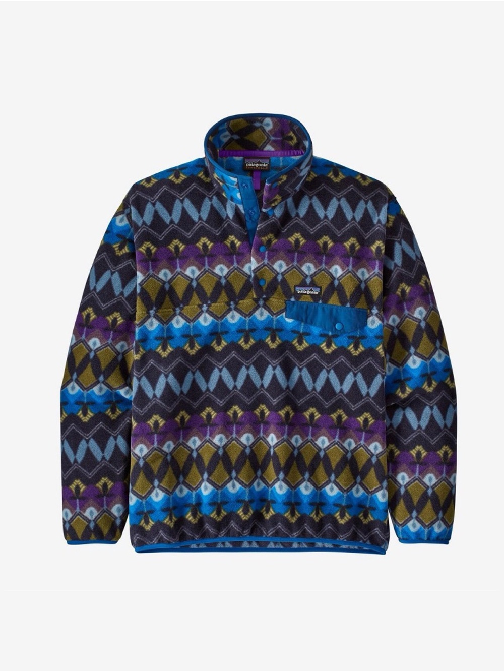 Patagonia Synchilla Snap-T Fleece Pullover Companions Big New Navy Blue Size XL - Picture 11 of 17